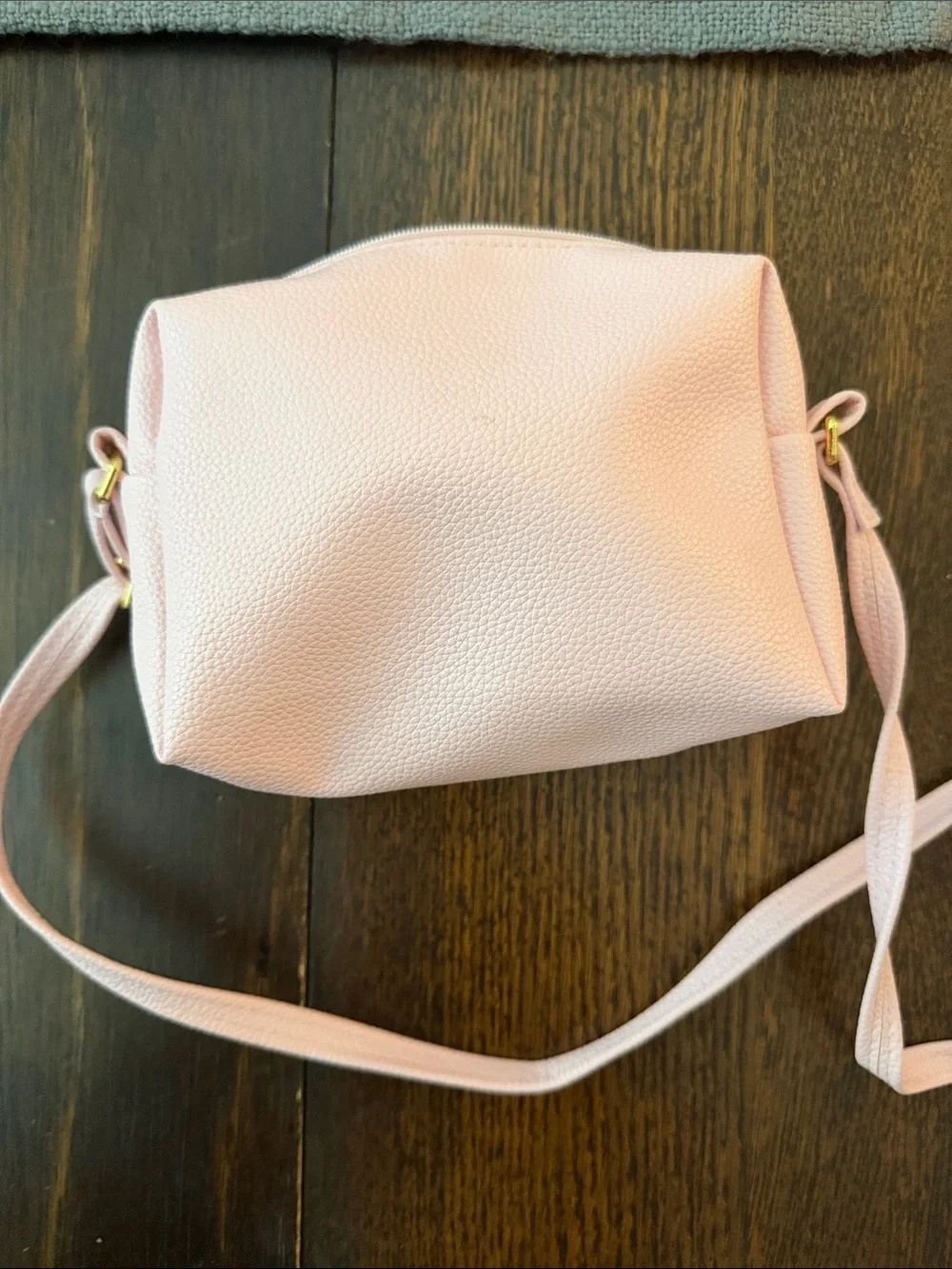 Girls' Pink Unicorn Crossbody Bag with Holographic Horn